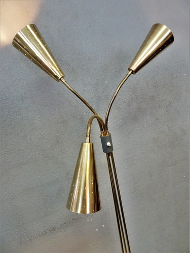 50er stehlampe 50s tütenlampe - stehlampe,